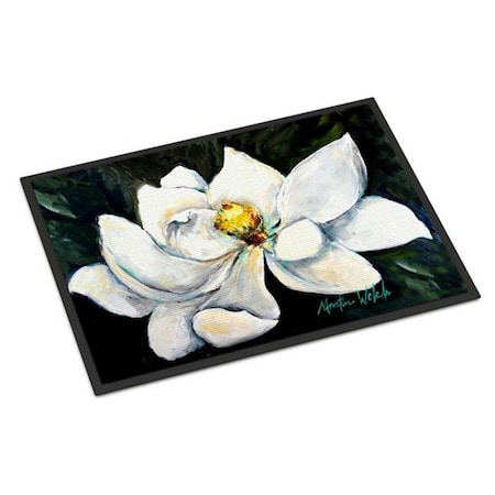 Carolines Treasures Carolines Treasures MW1234MAT Sweet Magnolia Indoor or Outdoor Mat; 18 x 27 in. MW1234MAT